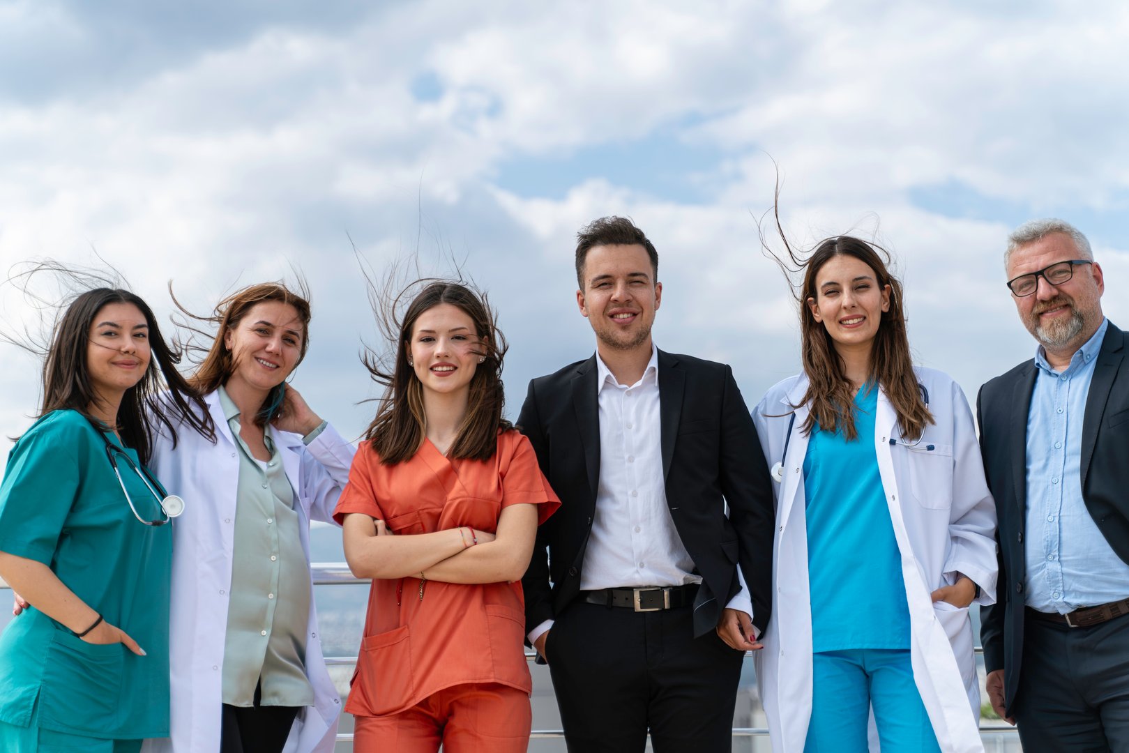 Healthcare Professionals Applauding Recovered Patient, Milestone, or Mentor