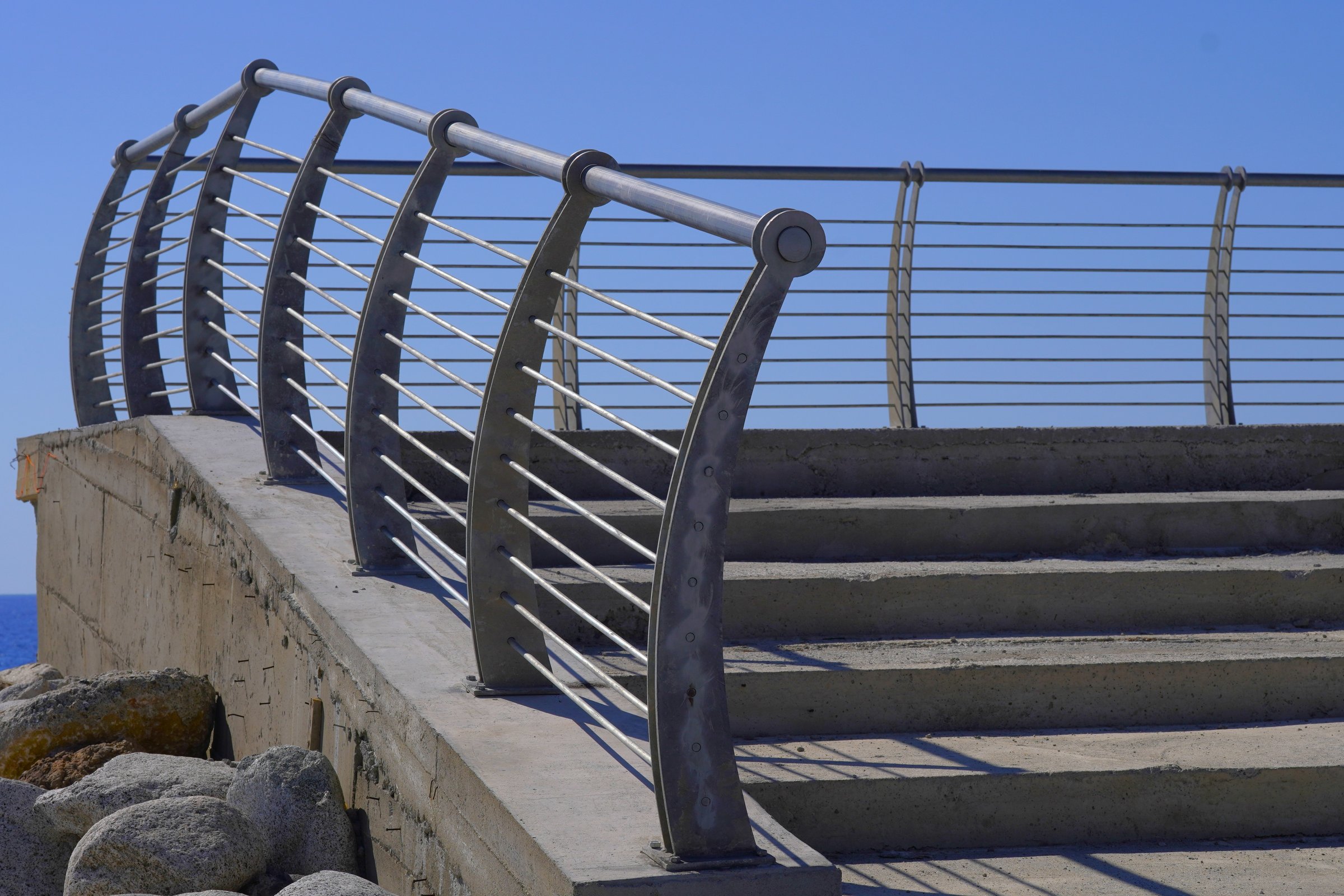 Stainless steel railing
