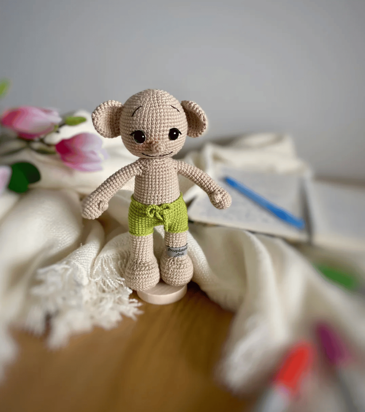 Maskotka szydełkowa - zdjęcie 2