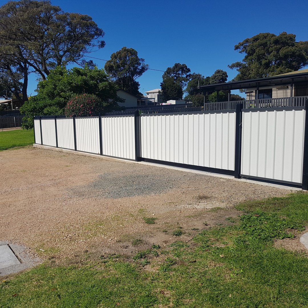 Beautiful timber fence installation in East Gippsland backyard