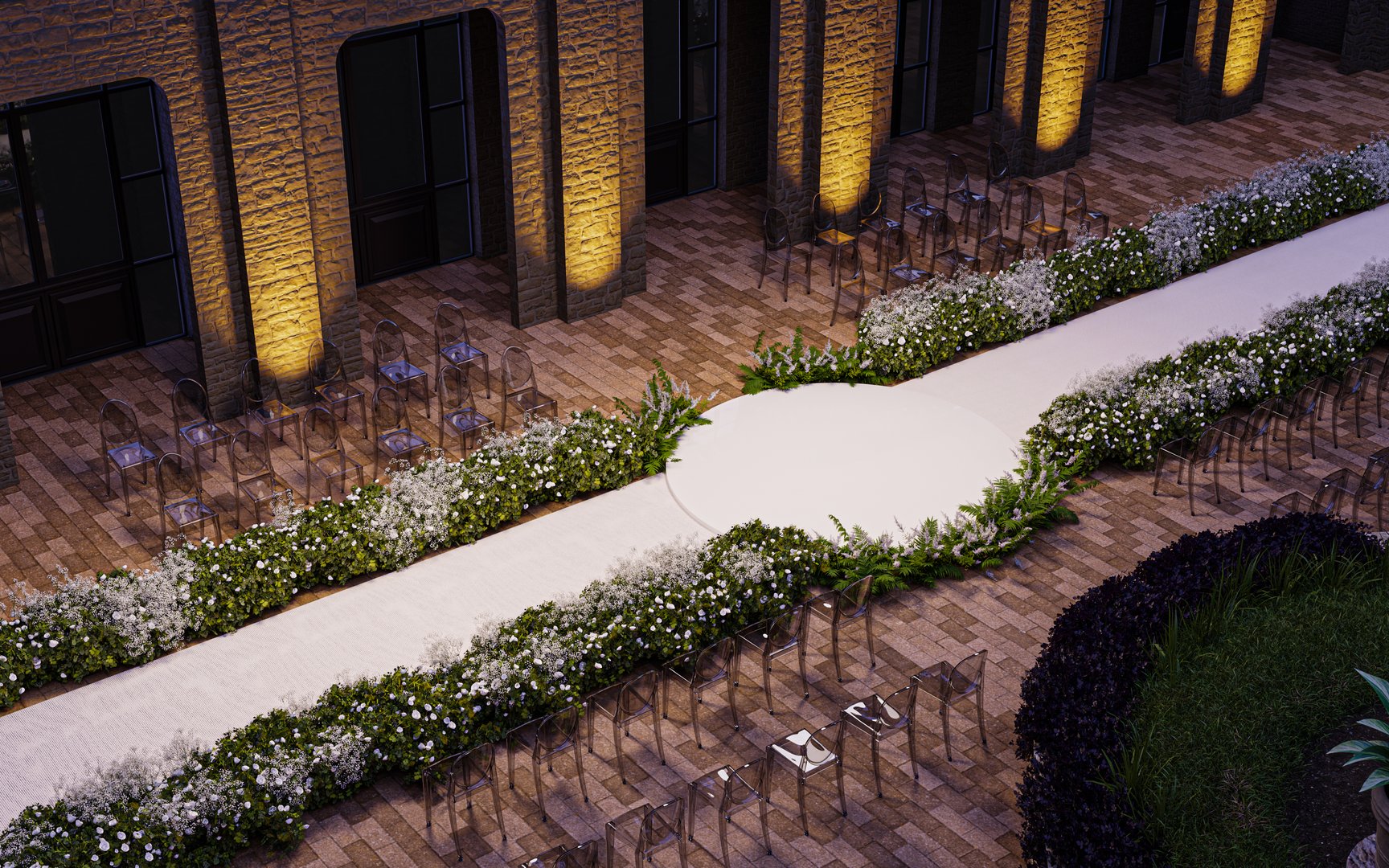 Vista del proyecto Eventos