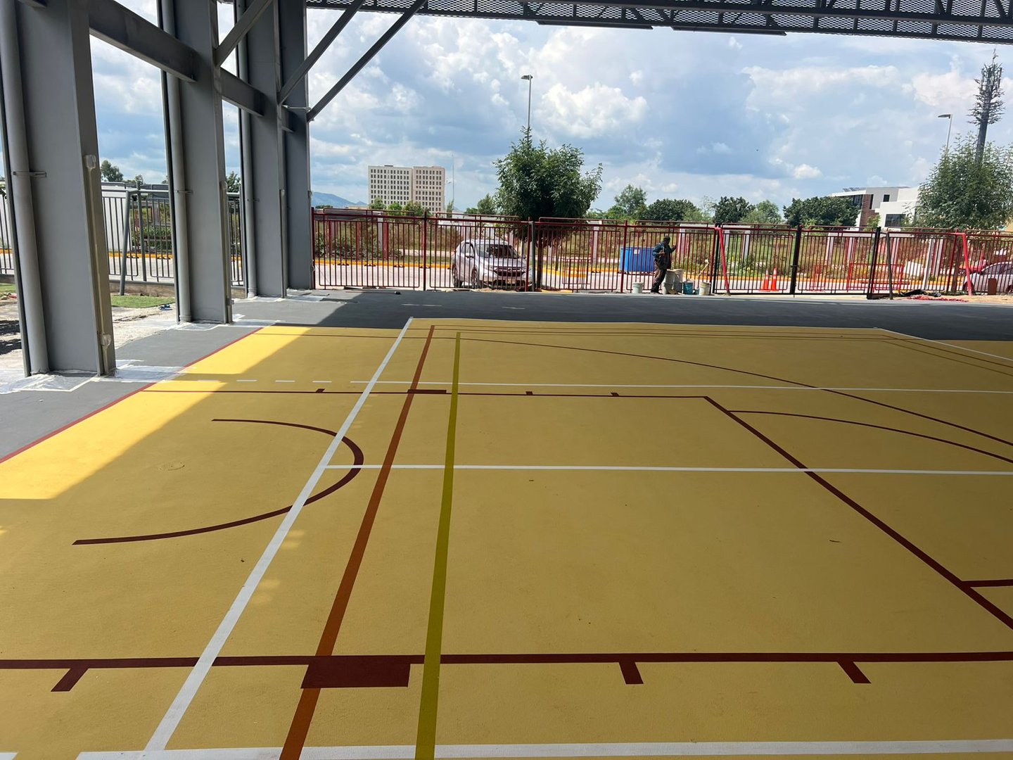Canchas de pintura multiusos del Instituto de Ciencias - Vista 2