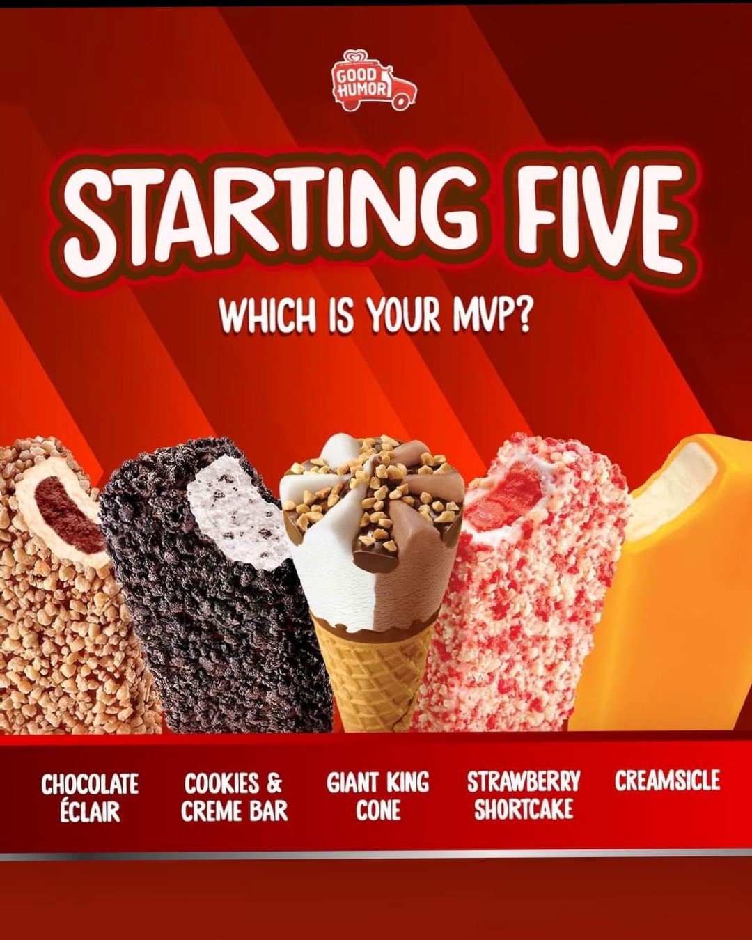 Sweet Memories vintage Good Humor ice cream truck