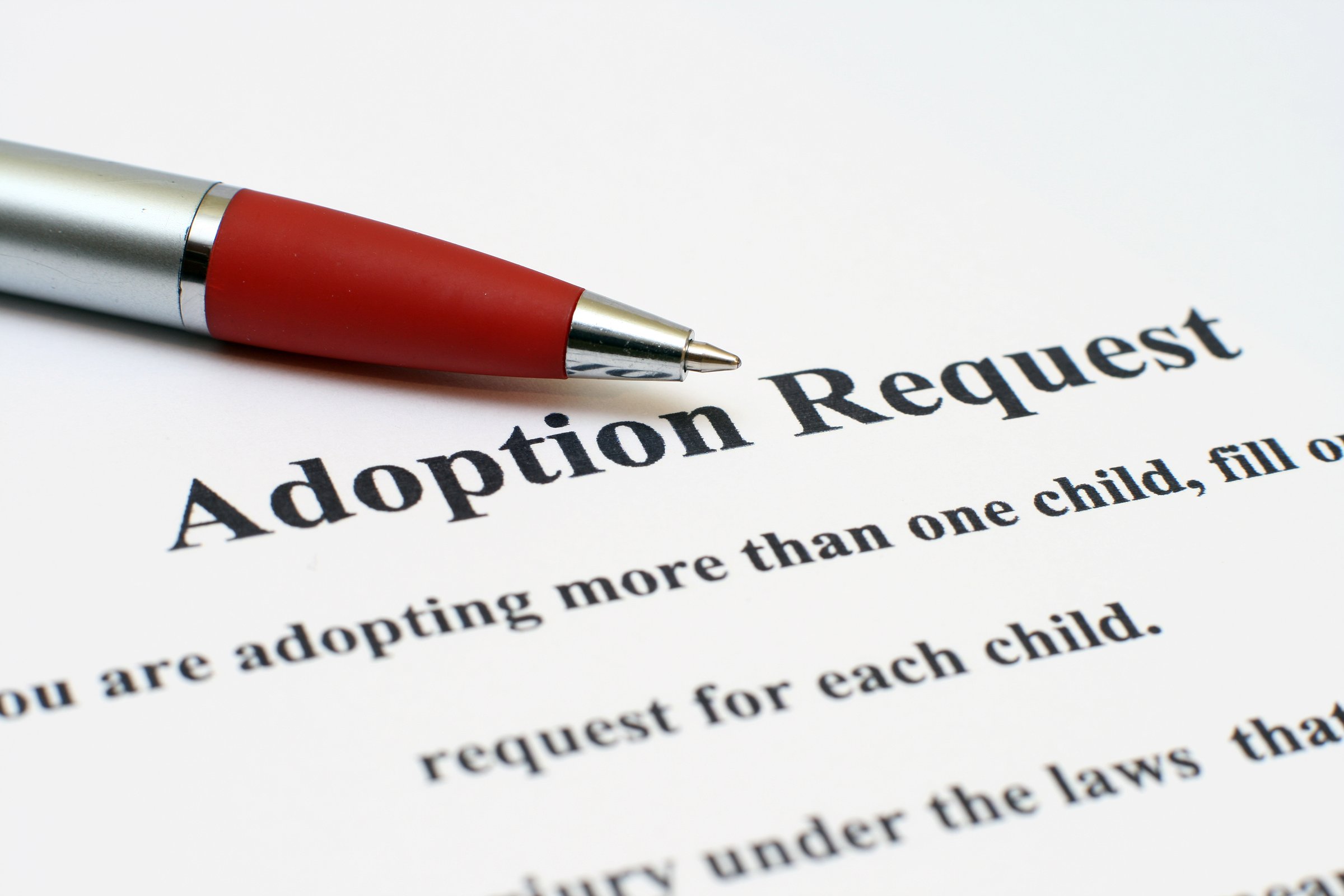 Adult adoption documents