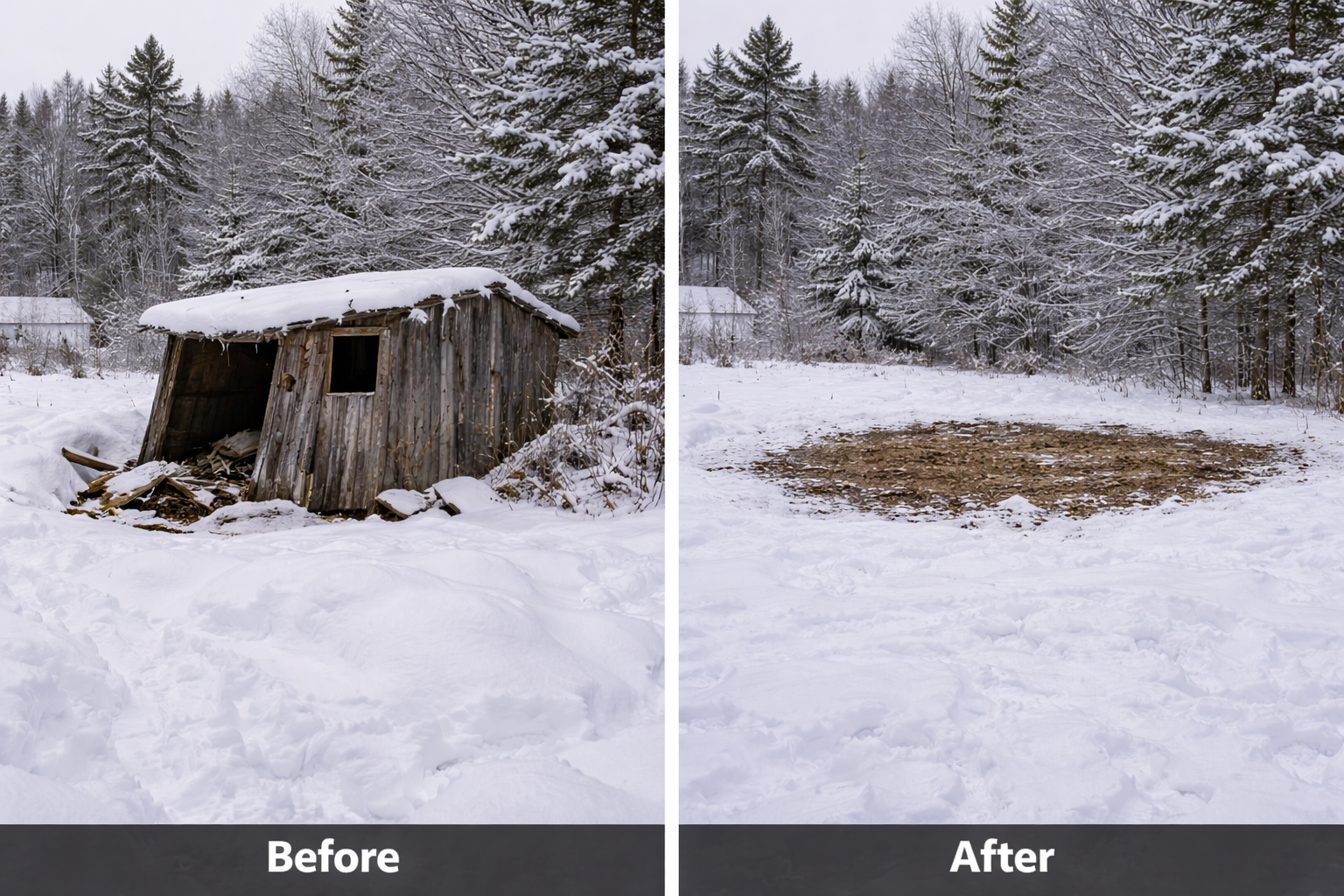 Western Maine Demolition work