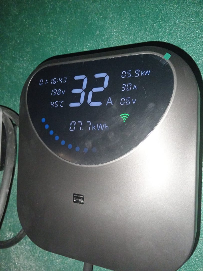 Type 2 Home EV Charger at Crystal Riverston Deck