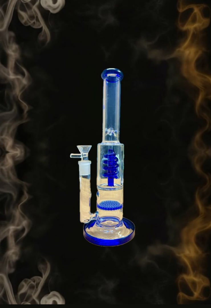 Two Chamber Glass Bong
