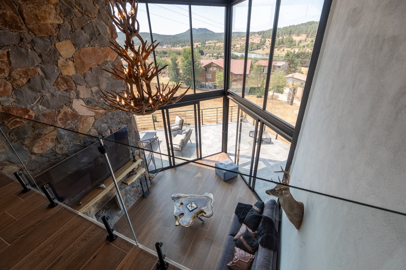 Hotel boutique Quinta El Descanso Tapalpa - Suite lujo chimenea Ferreria de Tula Atemajac de Brizuela Jalisco