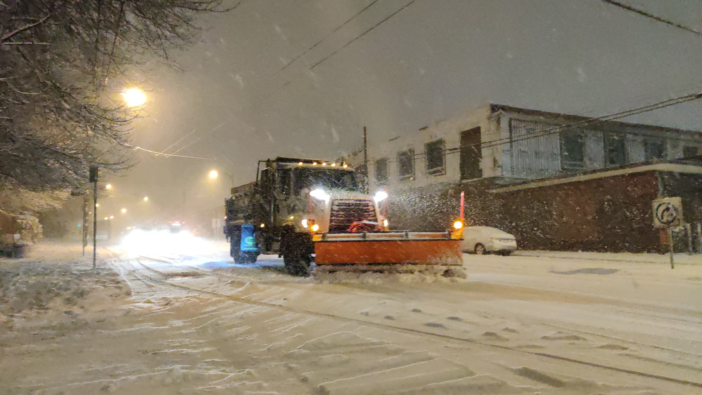 Busby's Land excavator at work
