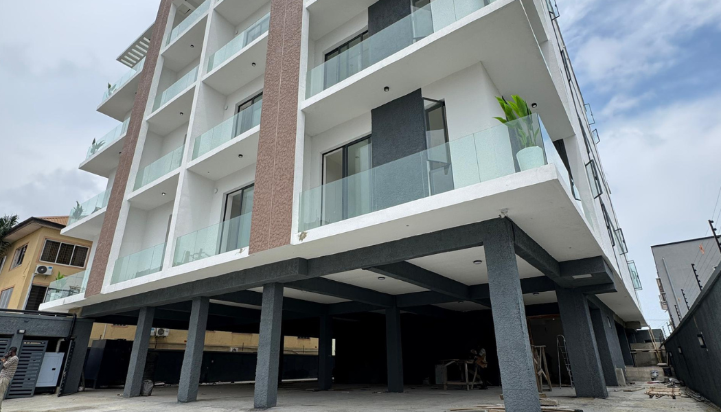 Contemporary town house with modern business design elements