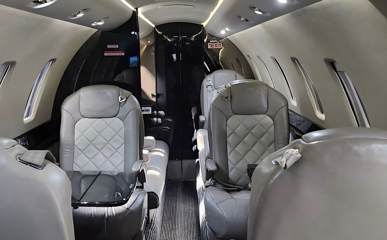 Citation 680 Sovereign - Executive seating interior