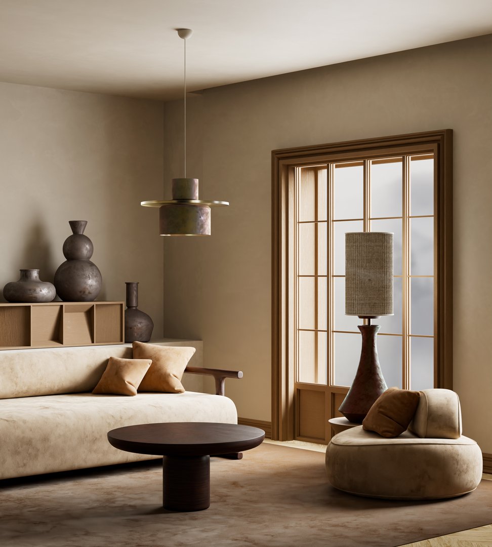 Modern Interior Design Warm Neutral Paint Colors Horsham PA Home - Professional Painting Services Ambler Blue Bell Newtown Montgomery County