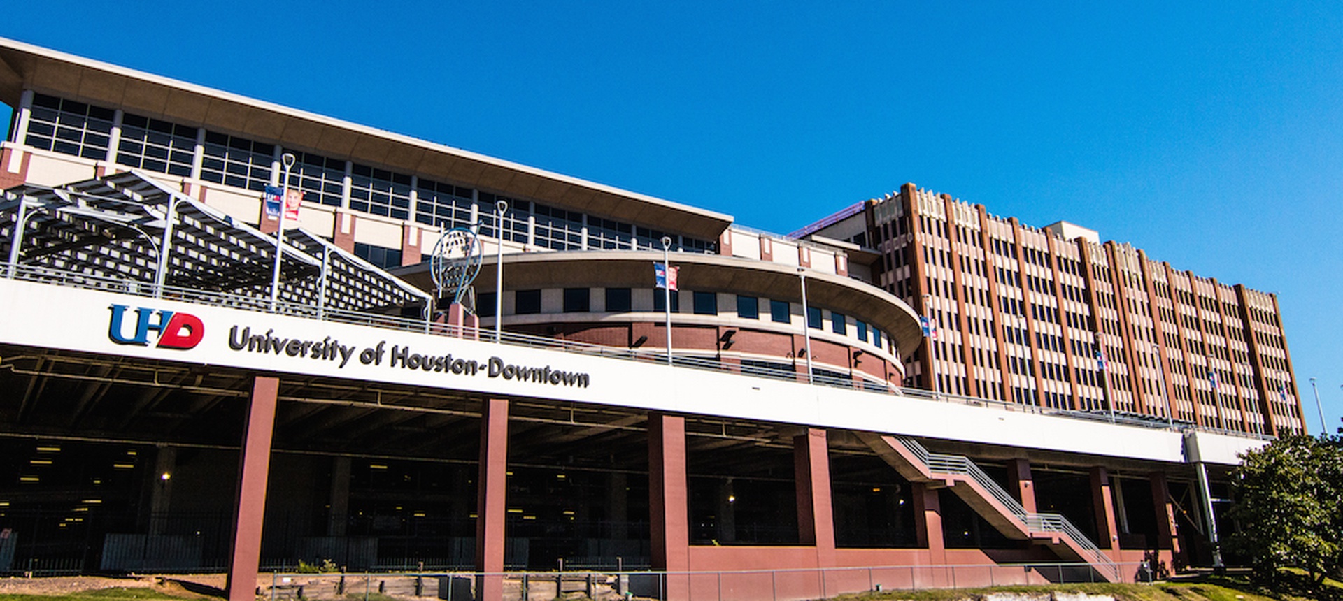 University of Houston-Downtown campus building representing educational achievement