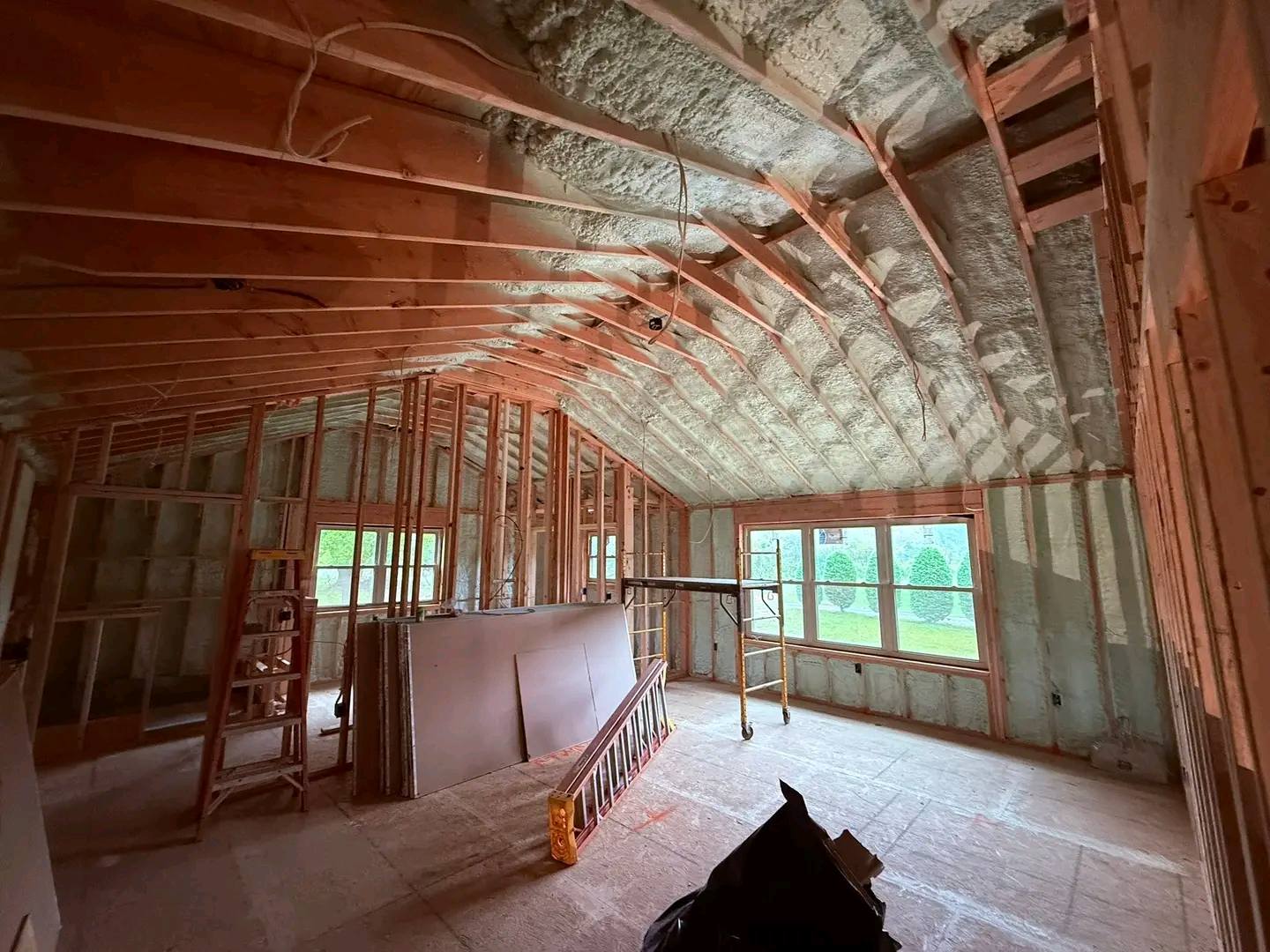 Reclaimed oak mantel bedroom Maumee