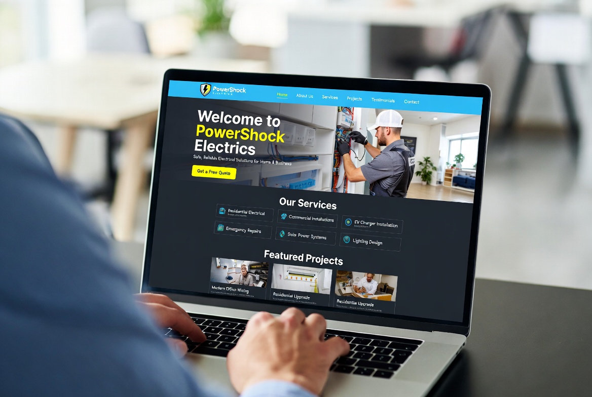 Electrical services website