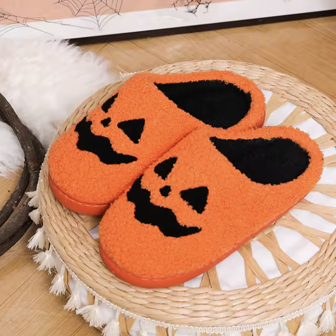 Pumpkin Slippers view 4