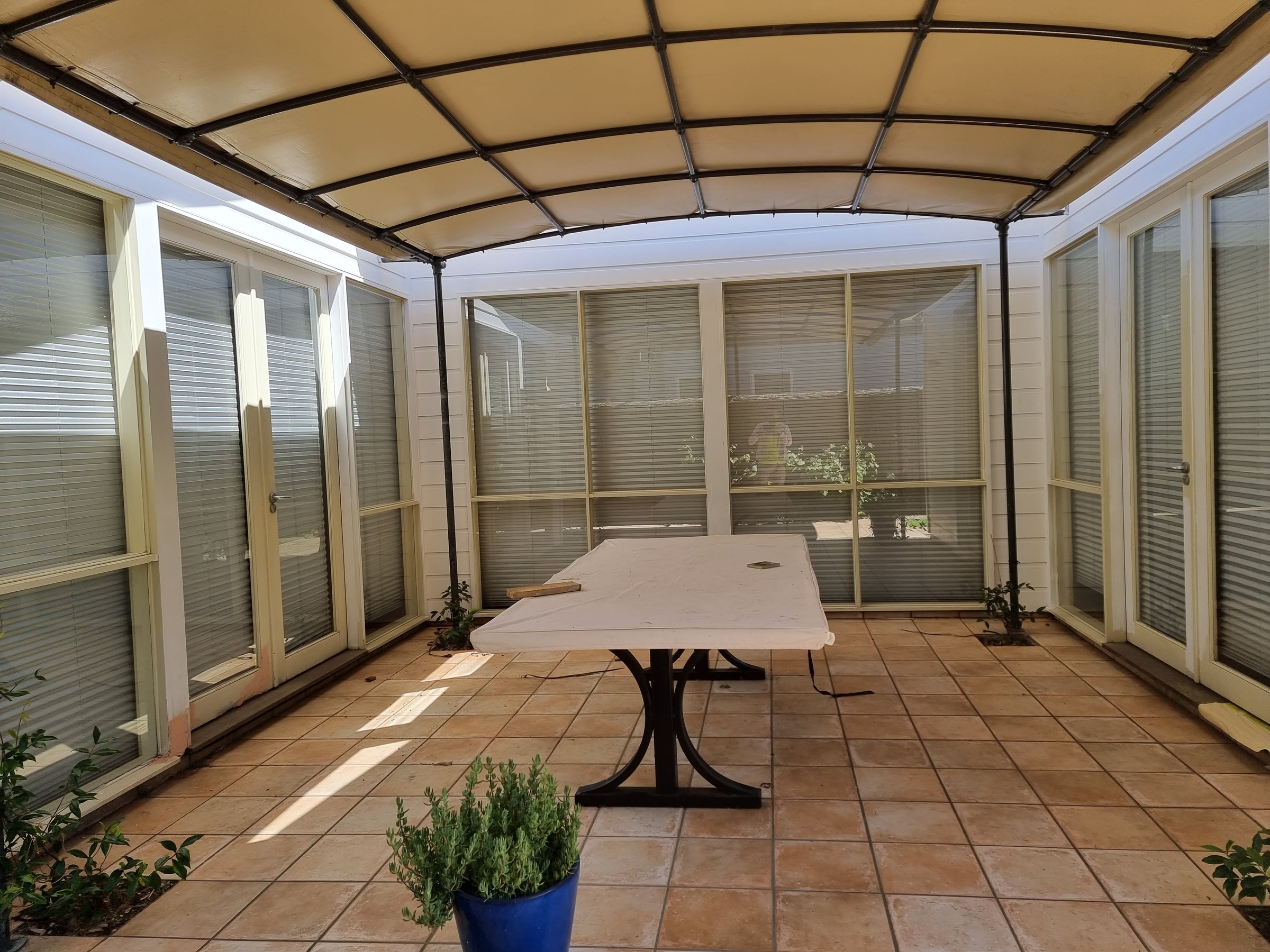 Quality Painting Group estate project detailed work documentation showing professional painting technique and attention to detail