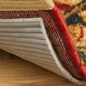 Custom-cut rug padding