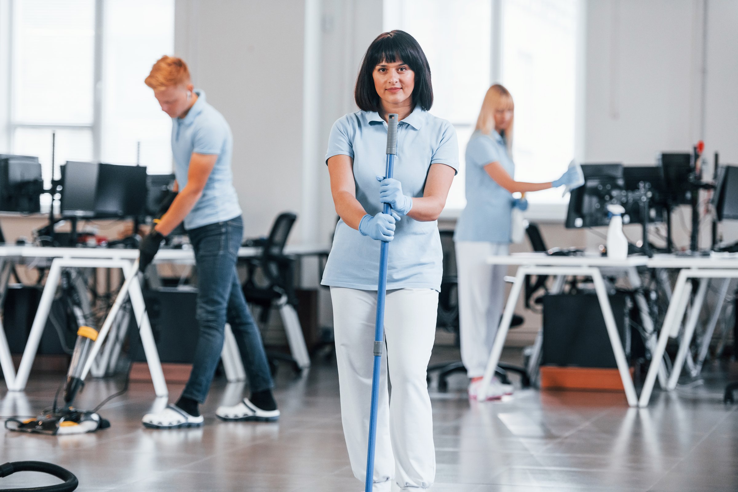 Brisbane School Cleaners' who know the difference between cleaning, disinfecting and sanitising.