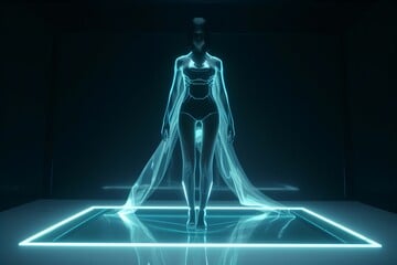 Man meditating on sofa in living room, practicing mindfulness and achieving relaxation. Person maintaining calm and inner peace at home with eyes closed in meditative pose