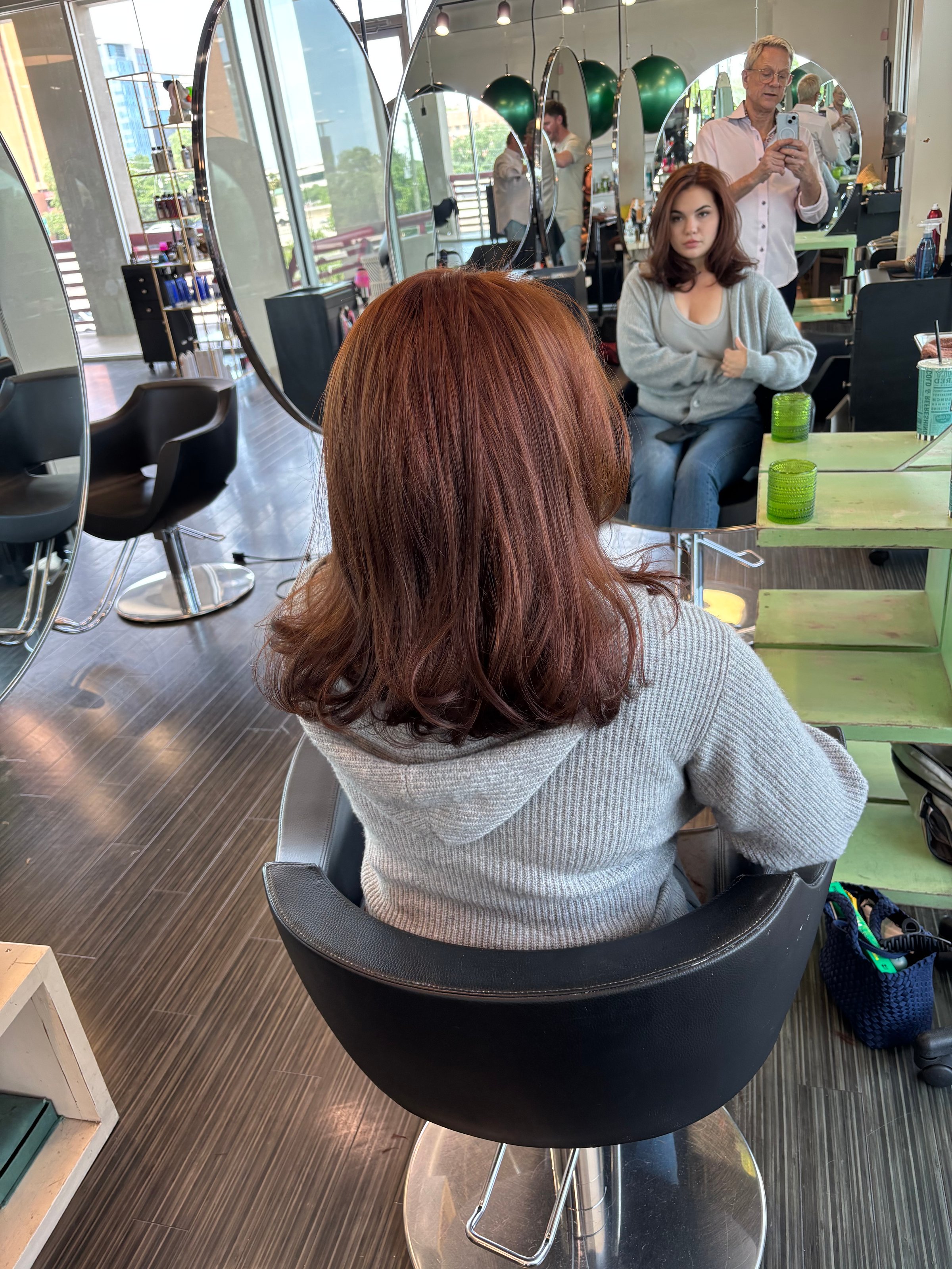 Salon Jeffrey client transformation