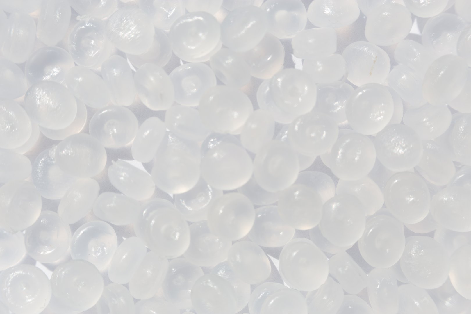 Plastic polymer granules raw material