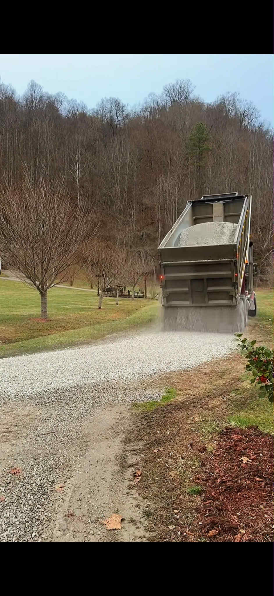 Road work and ditching project