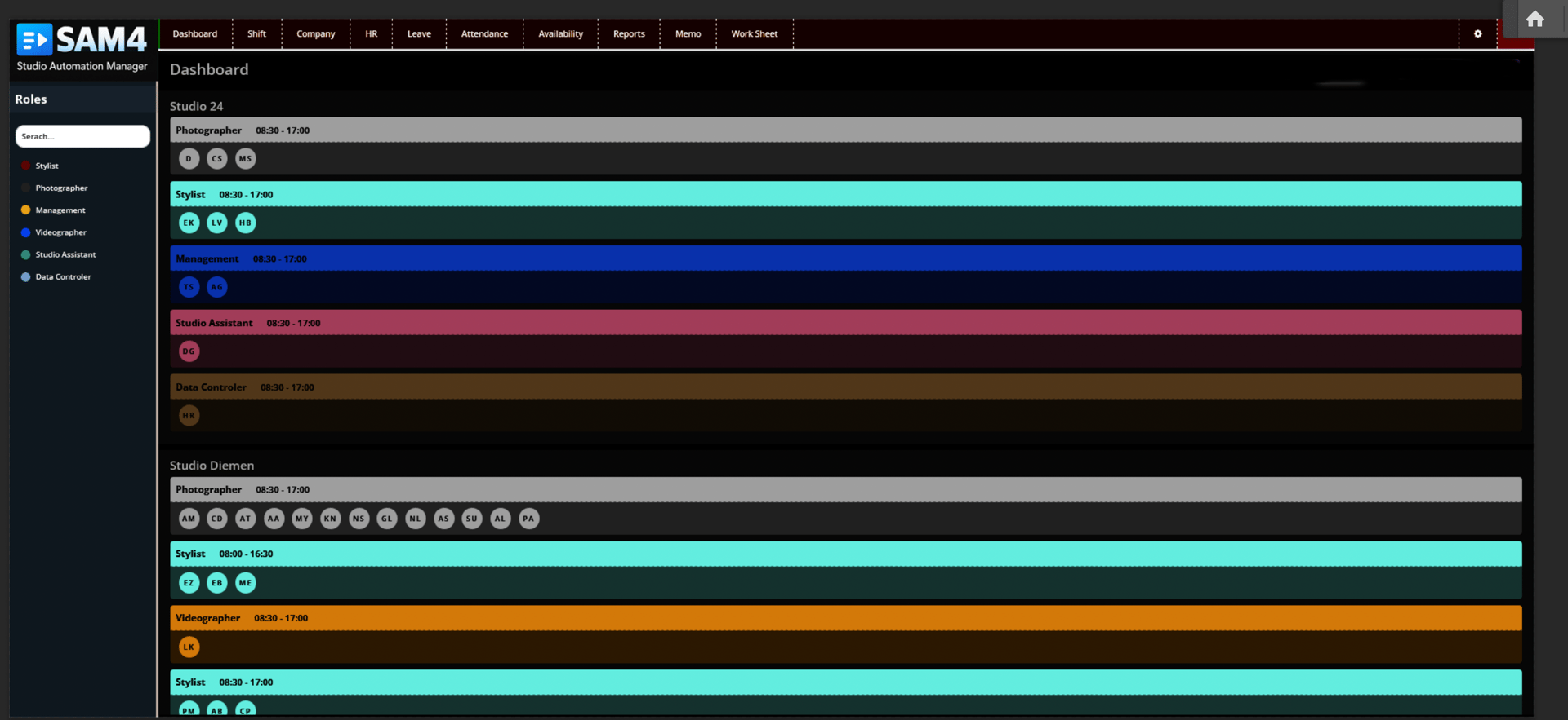 SAM4 transparent project accounting and cost tracking interface screenshot