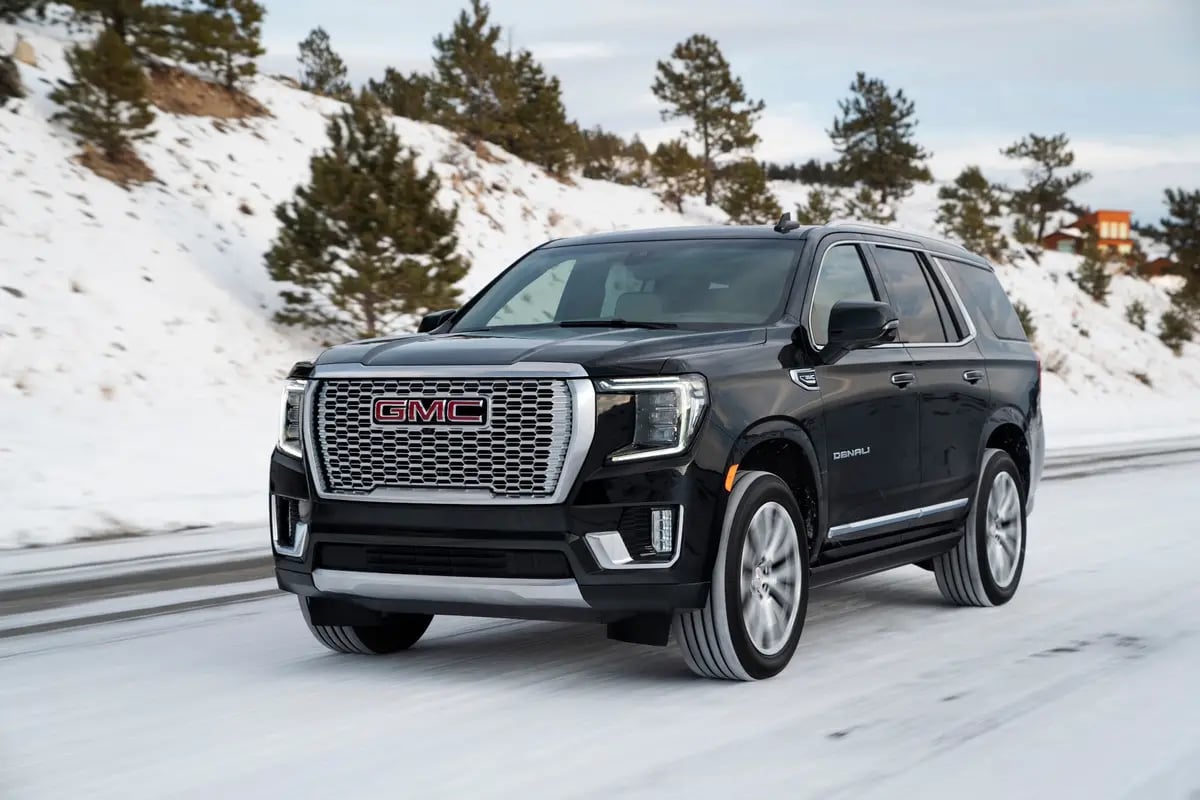GMC Yukon Denali Black Luxury SUV