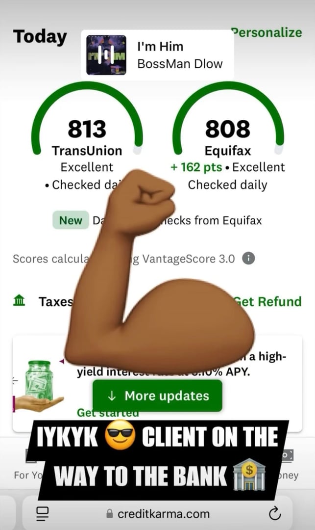 Client testimonial screenshot