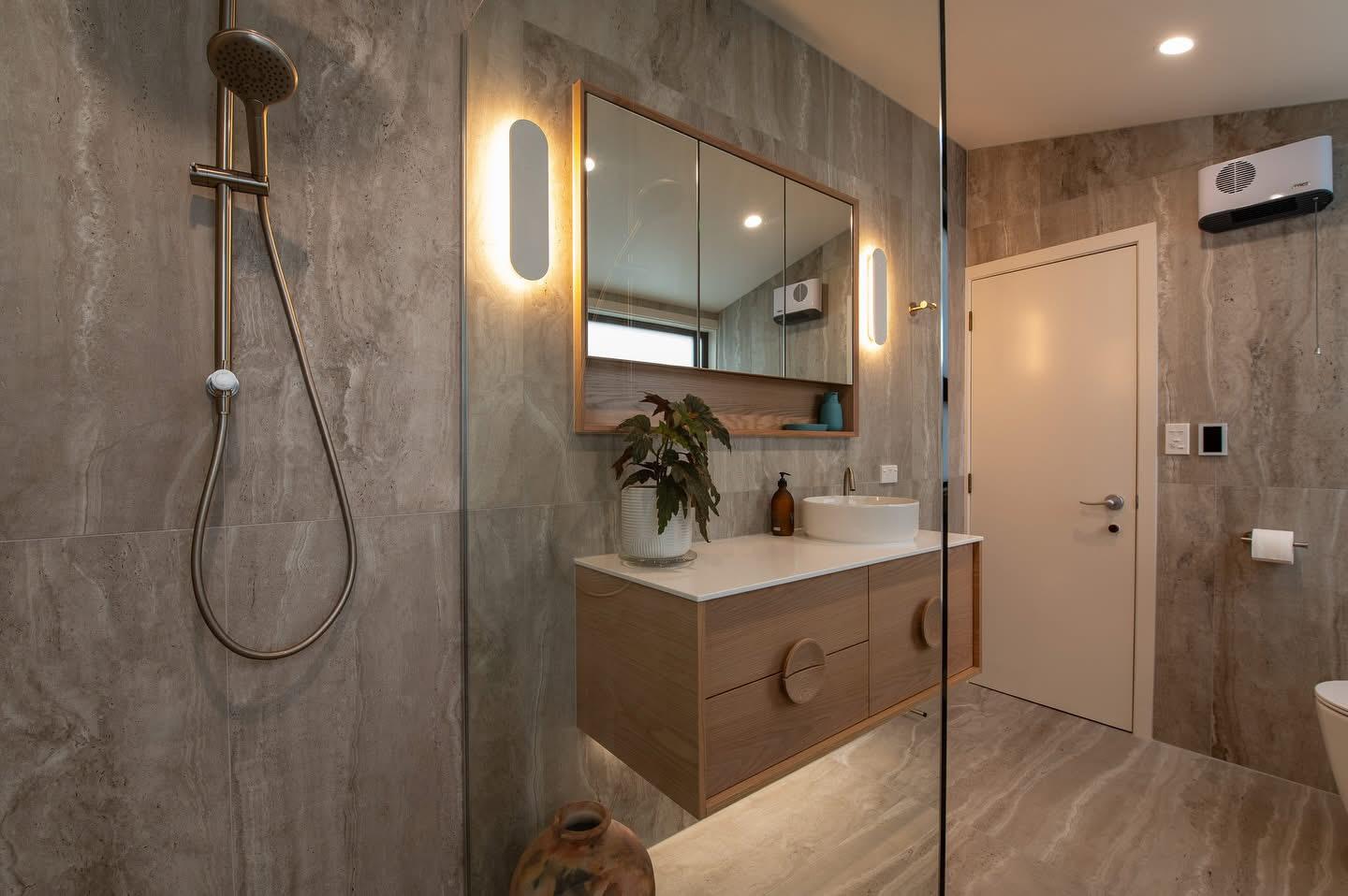 Bathroom landscape project