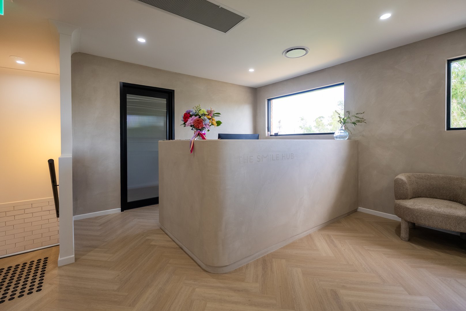 The Smile Hub waiting area