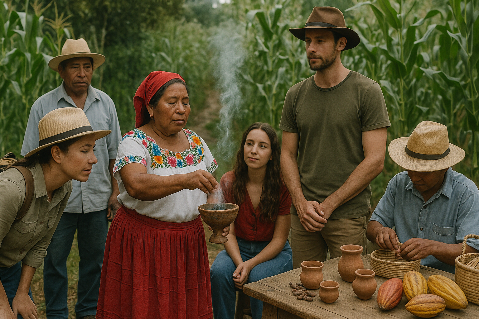 Experiencias auténticas de turismo comunitario maya mostrando actividades culturales tradicionales en comunidades de Yucatán