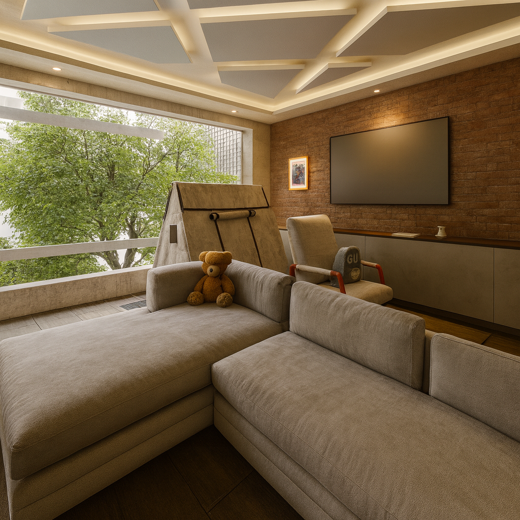 Render Departamentos - Proyecto arquitectónico Gelix Estudio