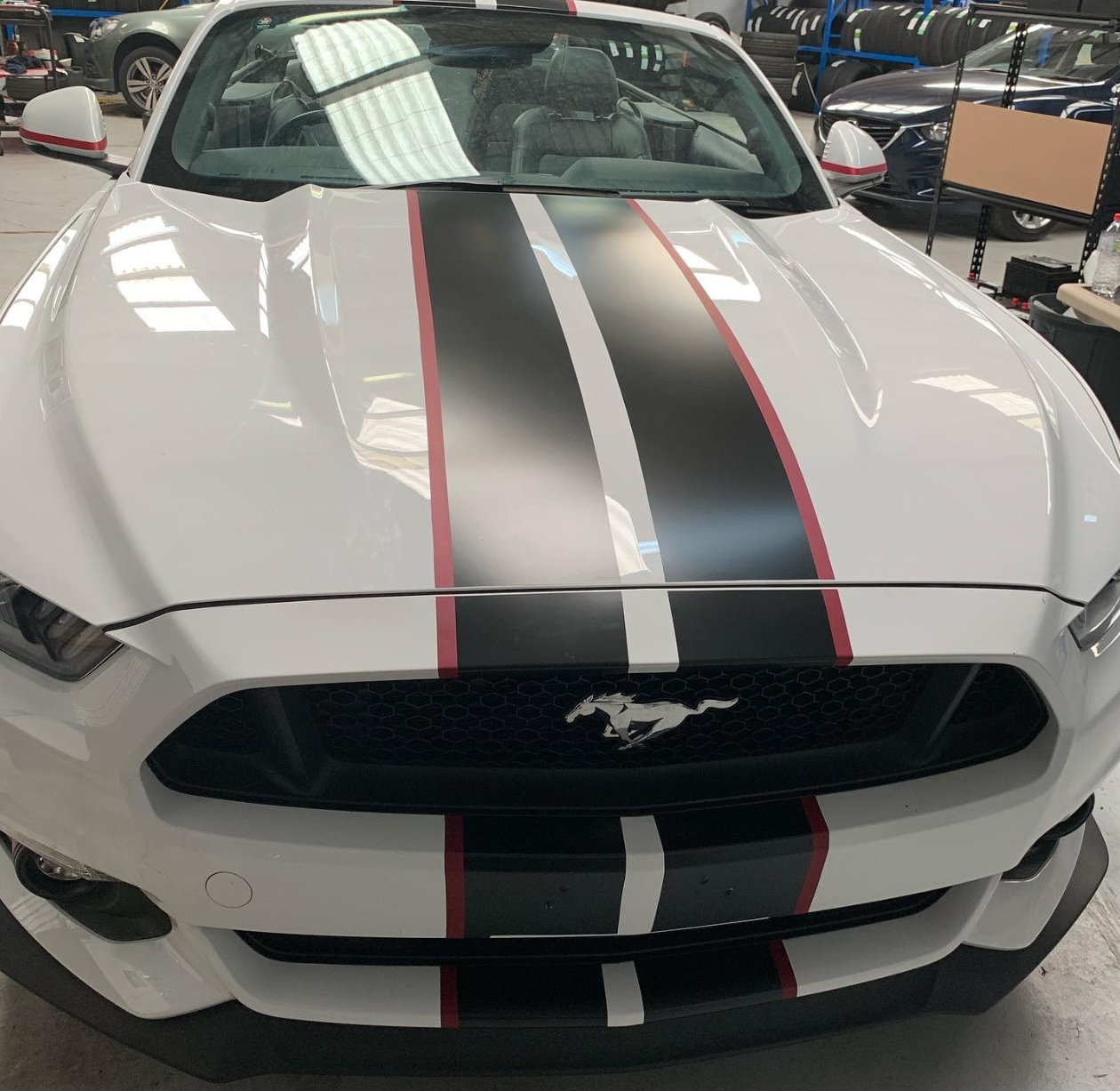 Car wrapping project