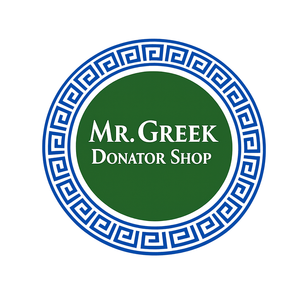 Mr. Greek Donair Logo