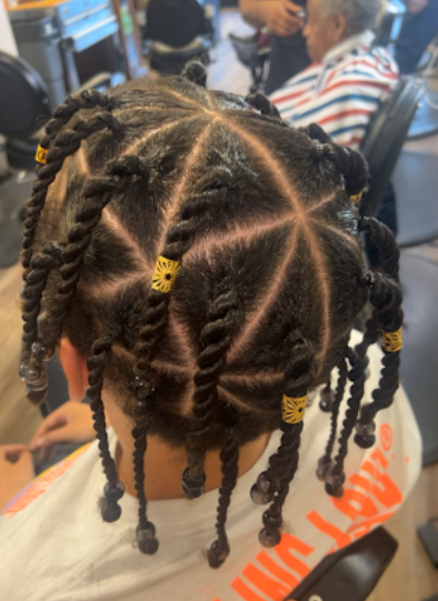 Barbershop haircut style