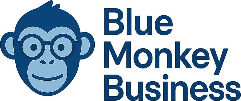 Blue Monkey Business Logo