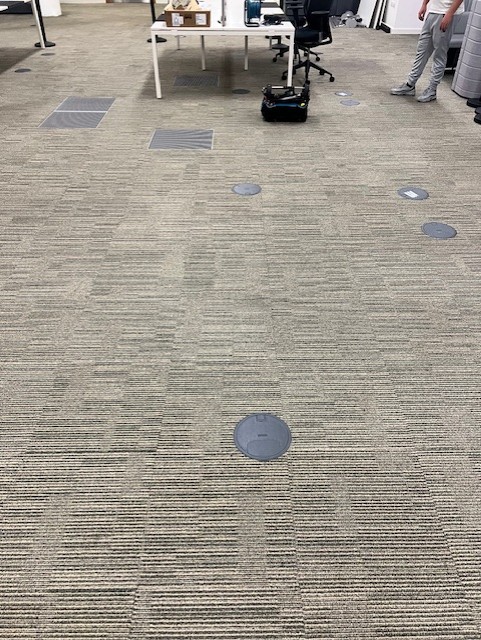 Carpet Tile Installation - After