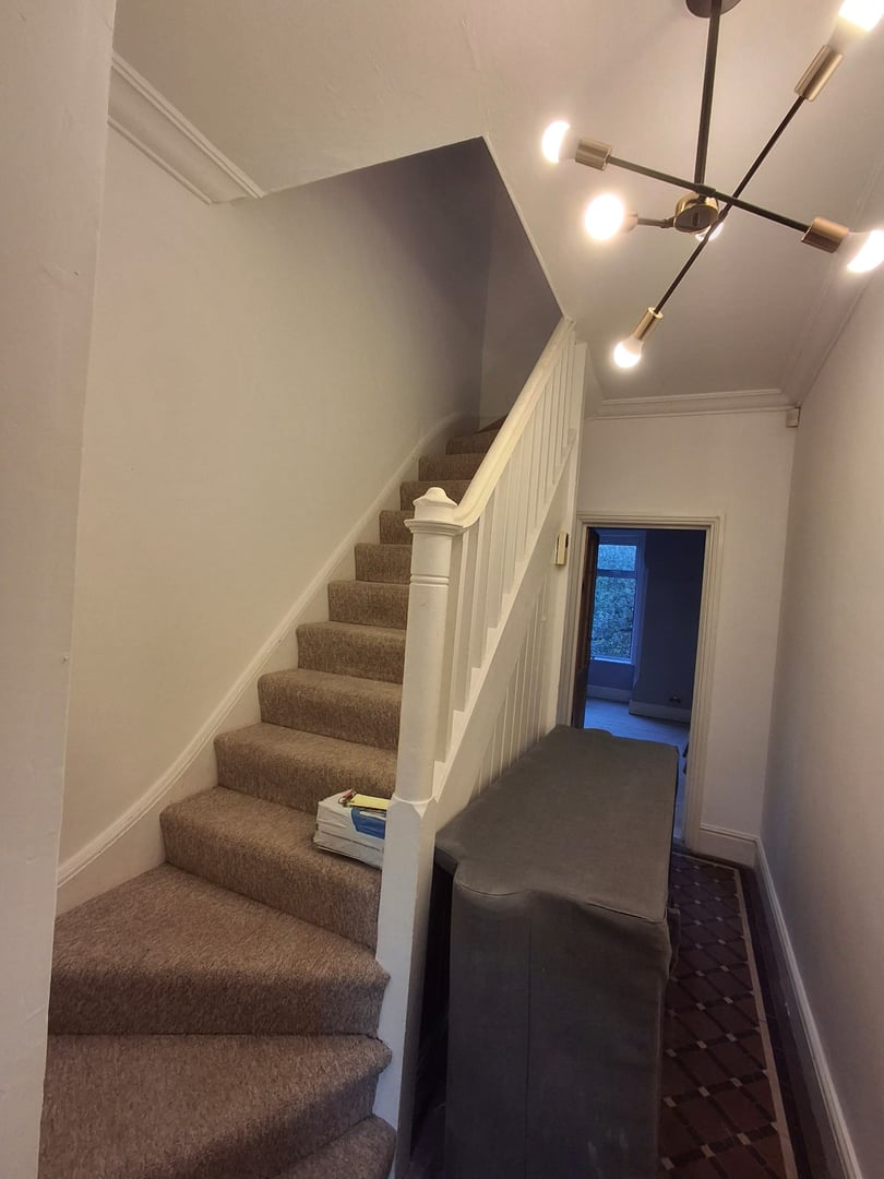 Professional painting and decorating work example