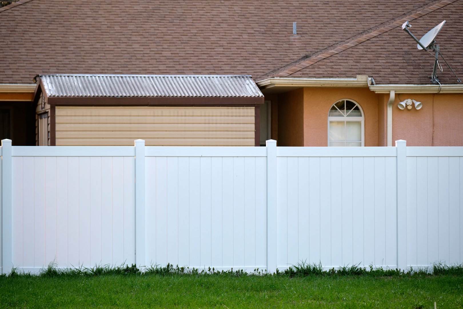 Vinyl PVC fence