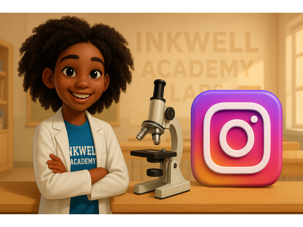 Instagram post overlay