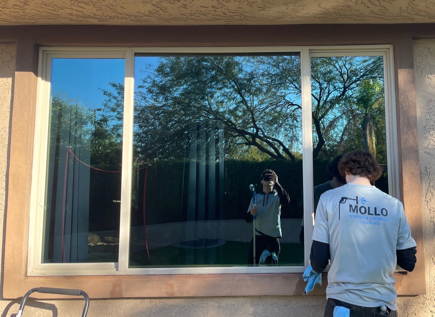 Window cleaning result