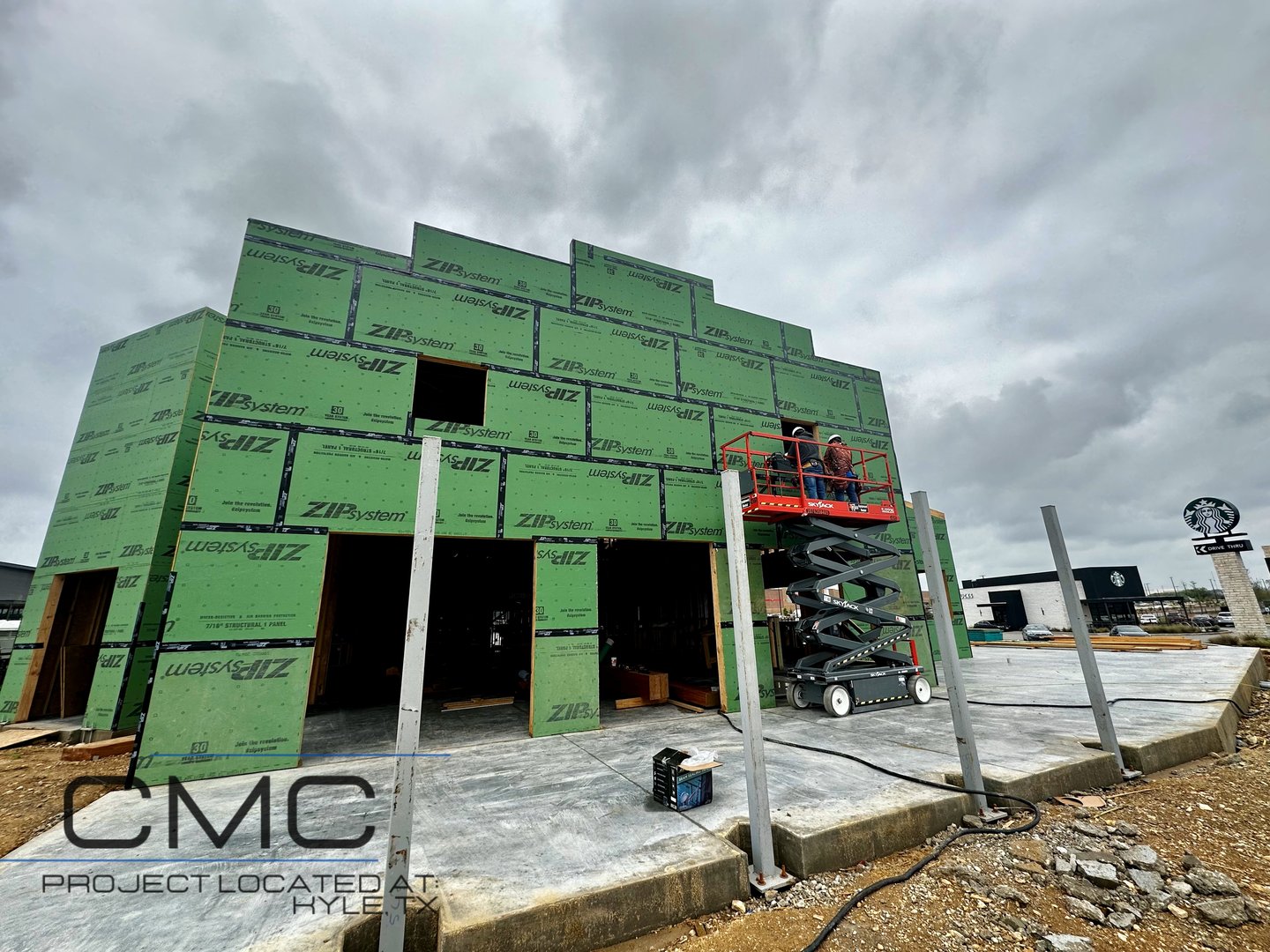 Willie's construction project - frame view