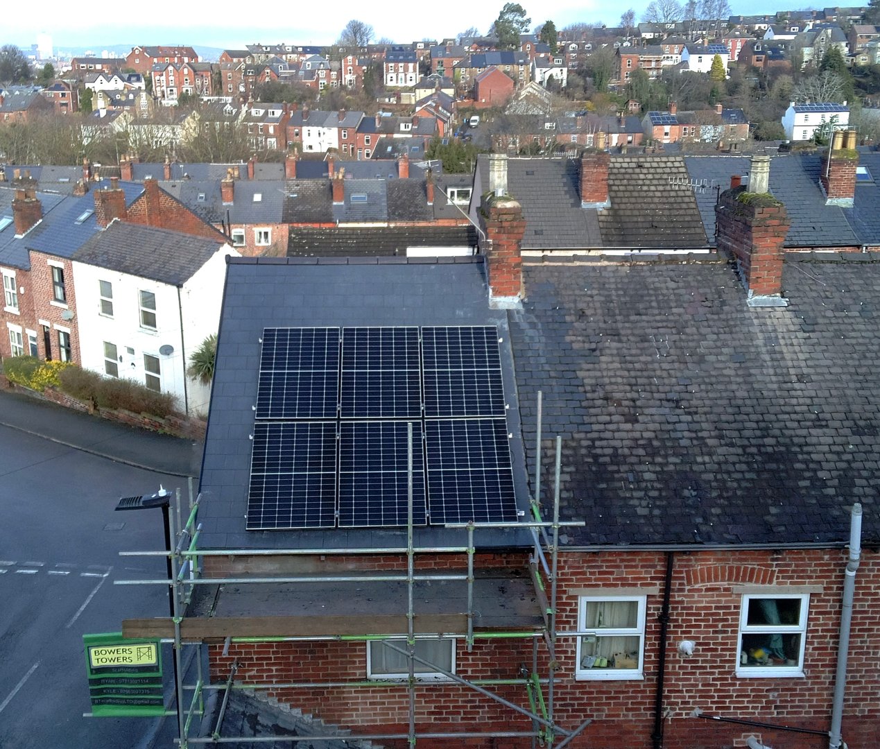 New Roofs Sheffield roofing project