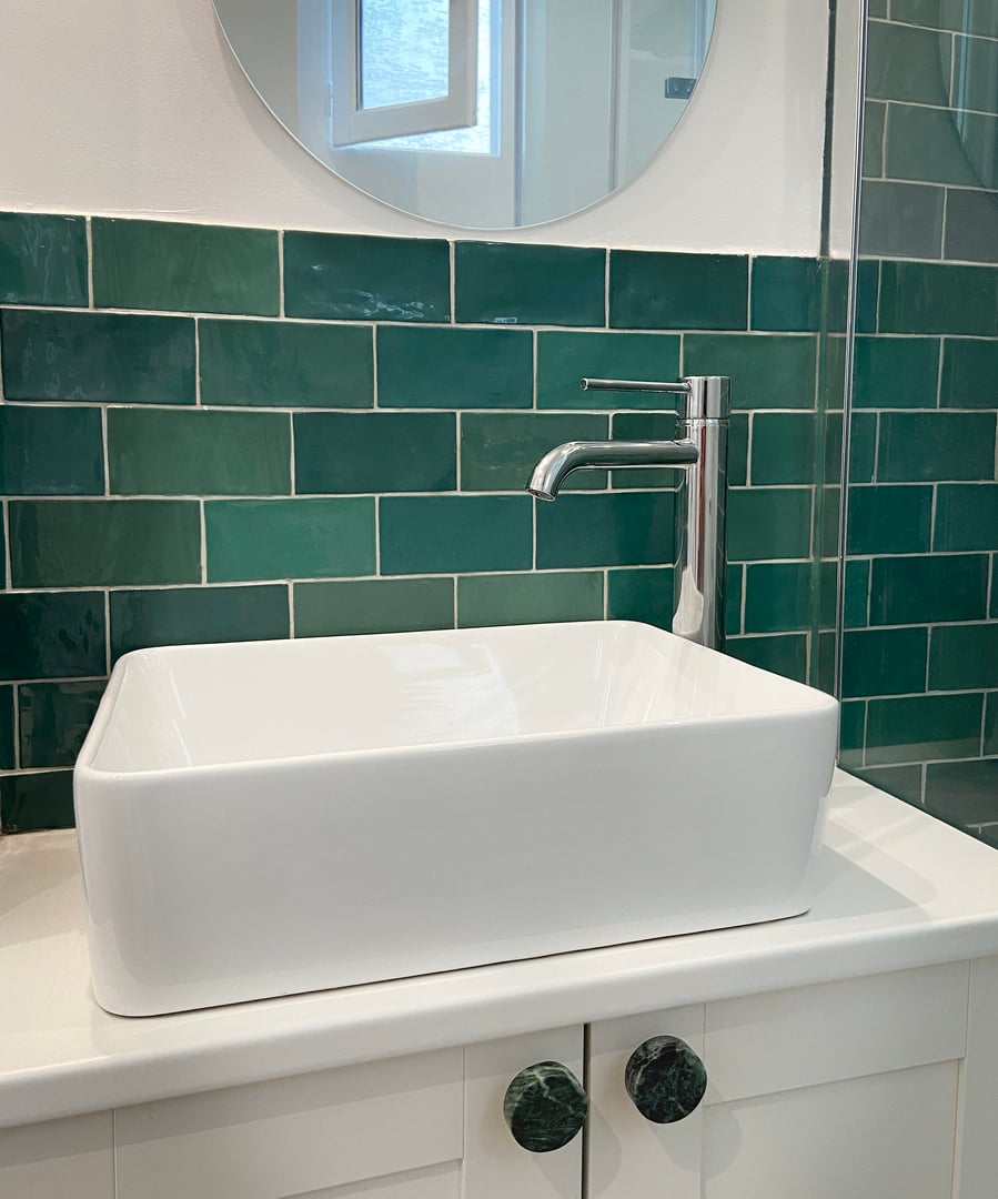 Rénovation appartement Clignancourt - Salle de bain détails finitions