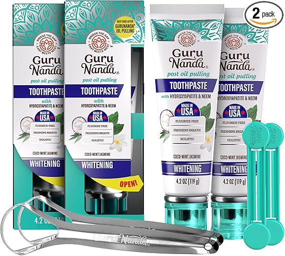 GuruNanda Hydroxyapatite Toothpaste (Pack of 2)