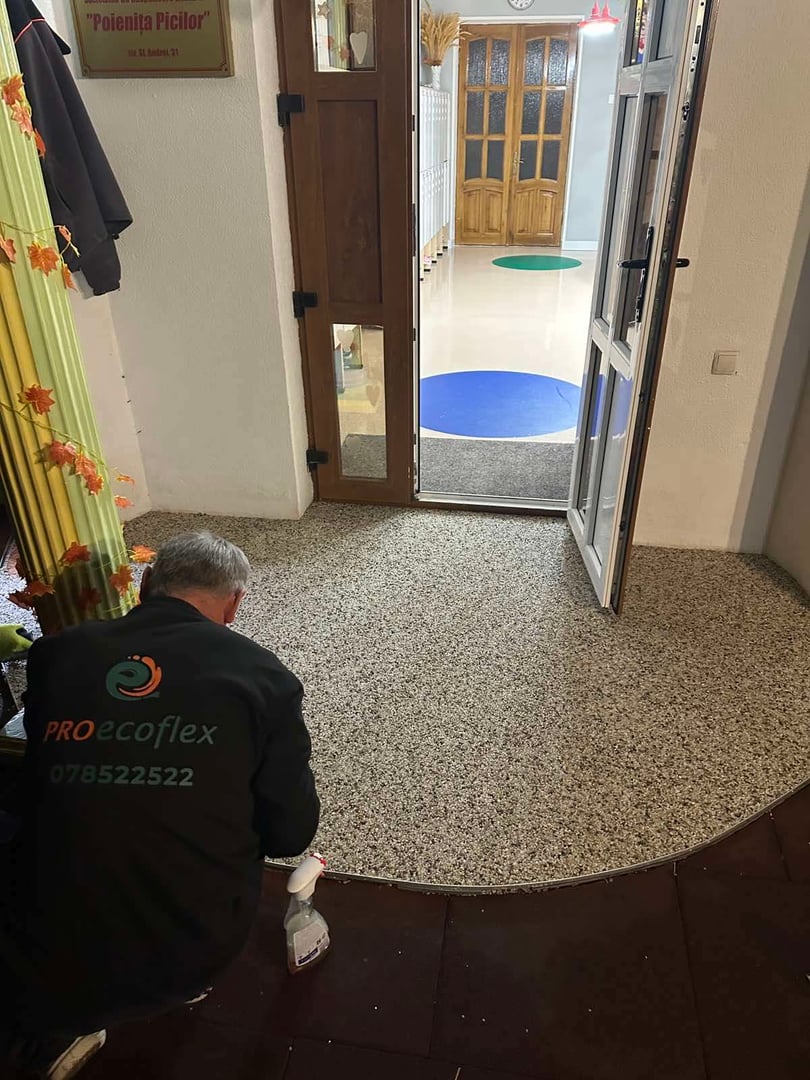 Pardoseală epoxy impecabilă