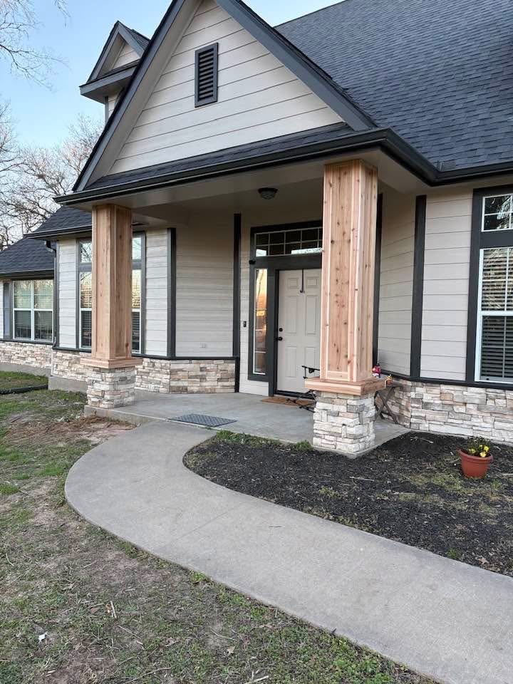 After photo of completed home renovation project