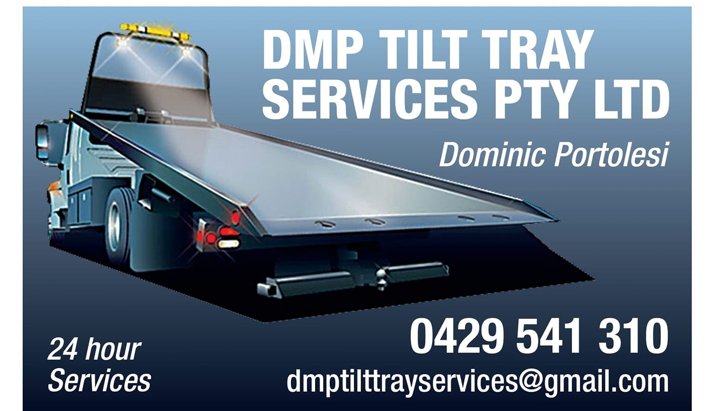 DMP Tilt Tray Services truck